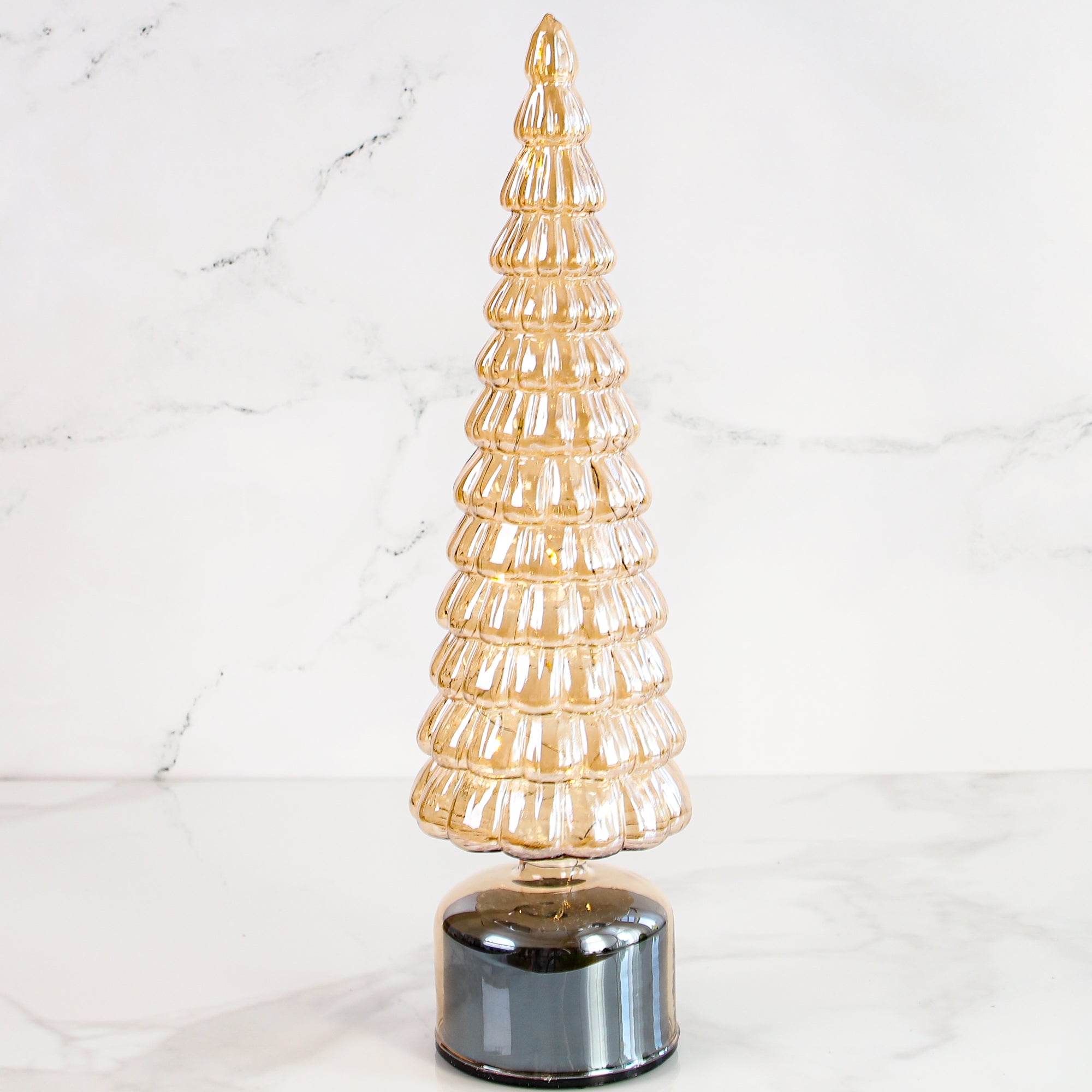 Micro LED Rotating Glass Tree-Choose from Two sizes