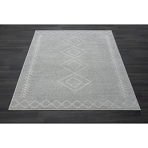 Jasmine Gray / Beige Rug - Interior Delights