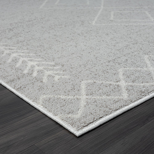 Jasmine Gray / Beige Rug - Interior Delights