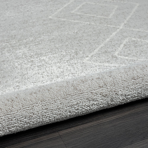 Jasmine Gray / Beige Rug - Interior Delights