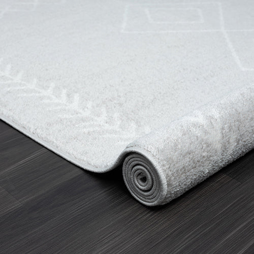 Jasmine Gray / Beige Rug - Interior Delights