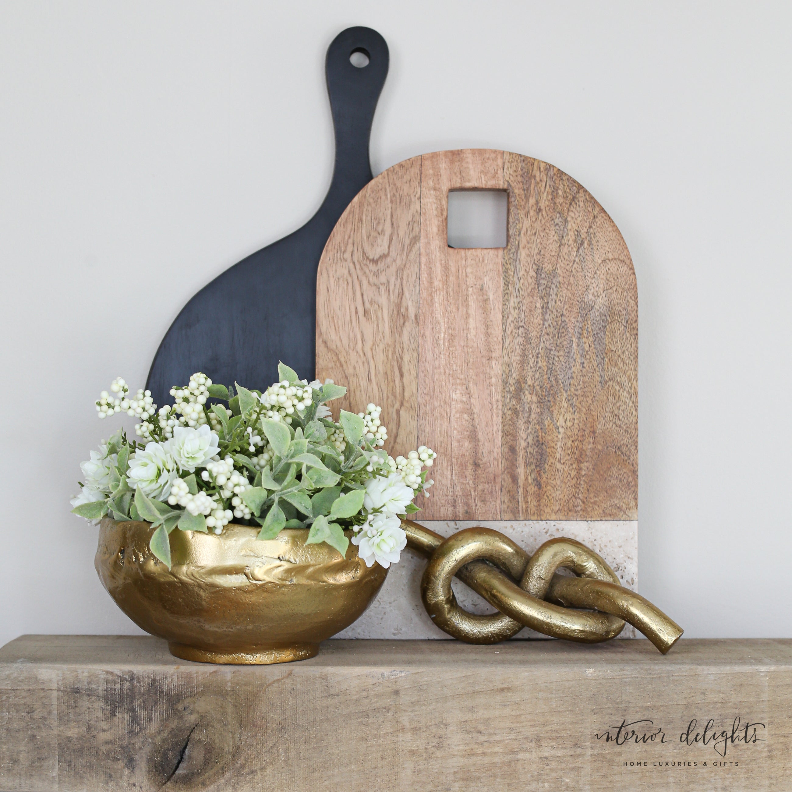7" Rough Gold Bowl - Interior Delights