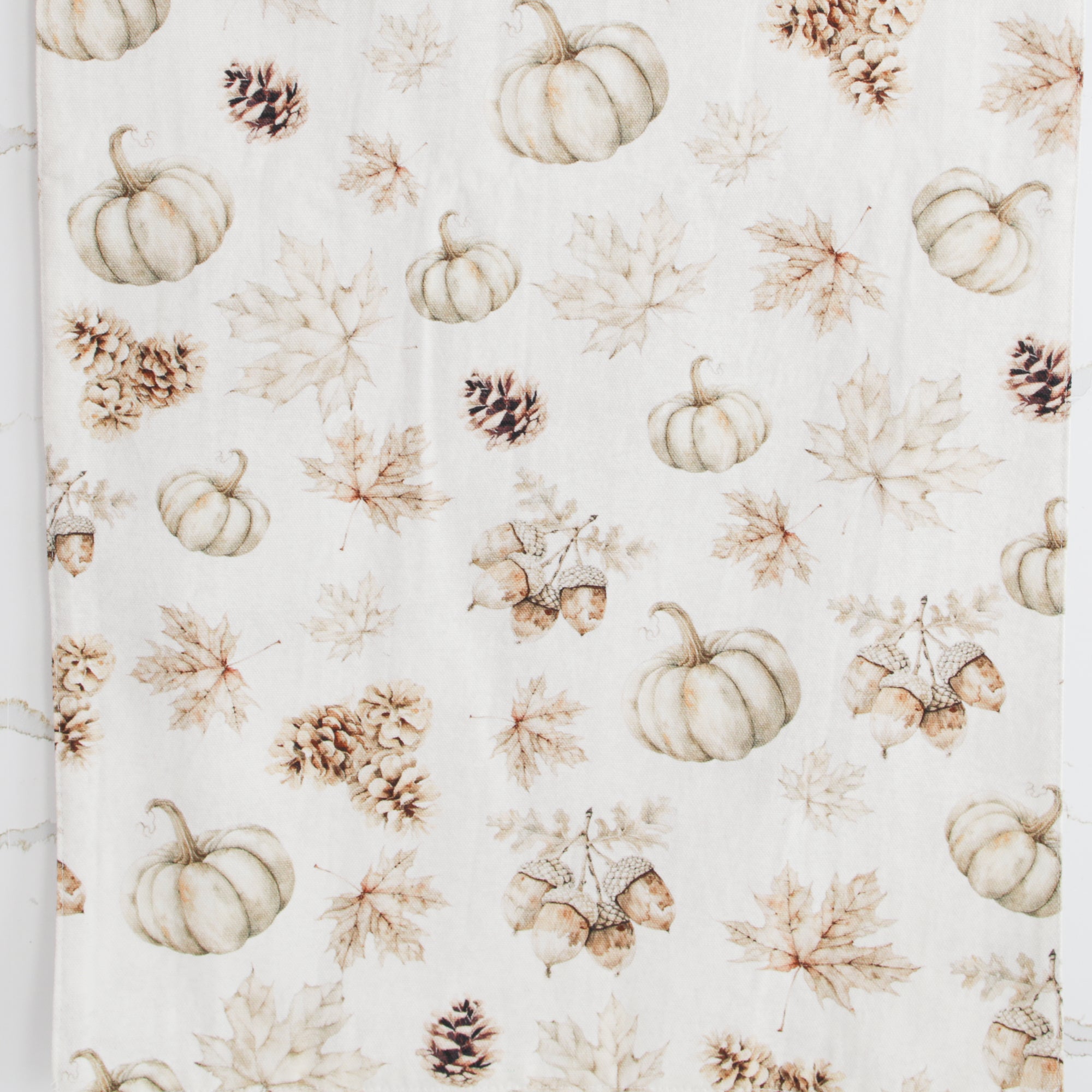 Neutral Fall Table Runner