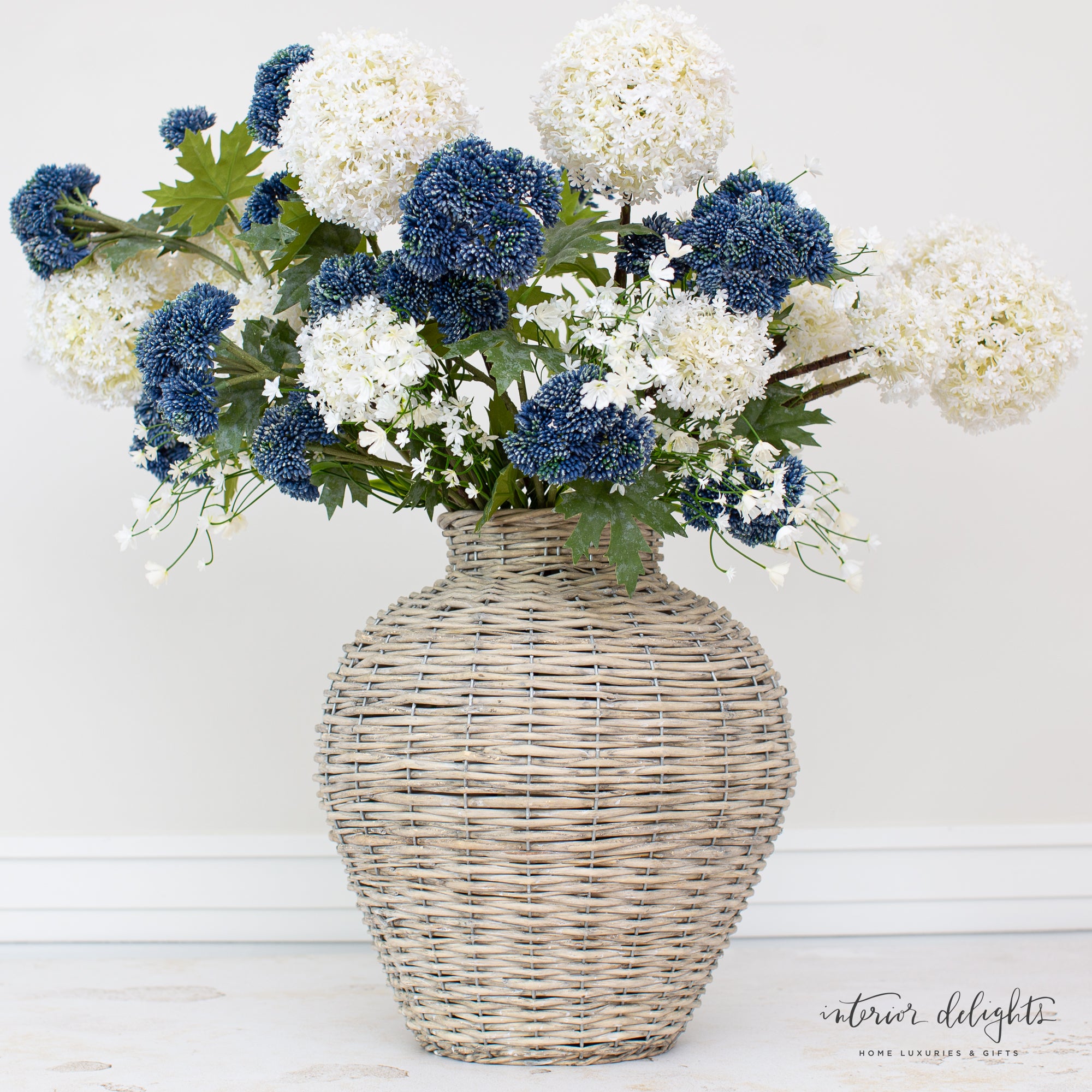 Blue and Cream Favorite Florals Bundle