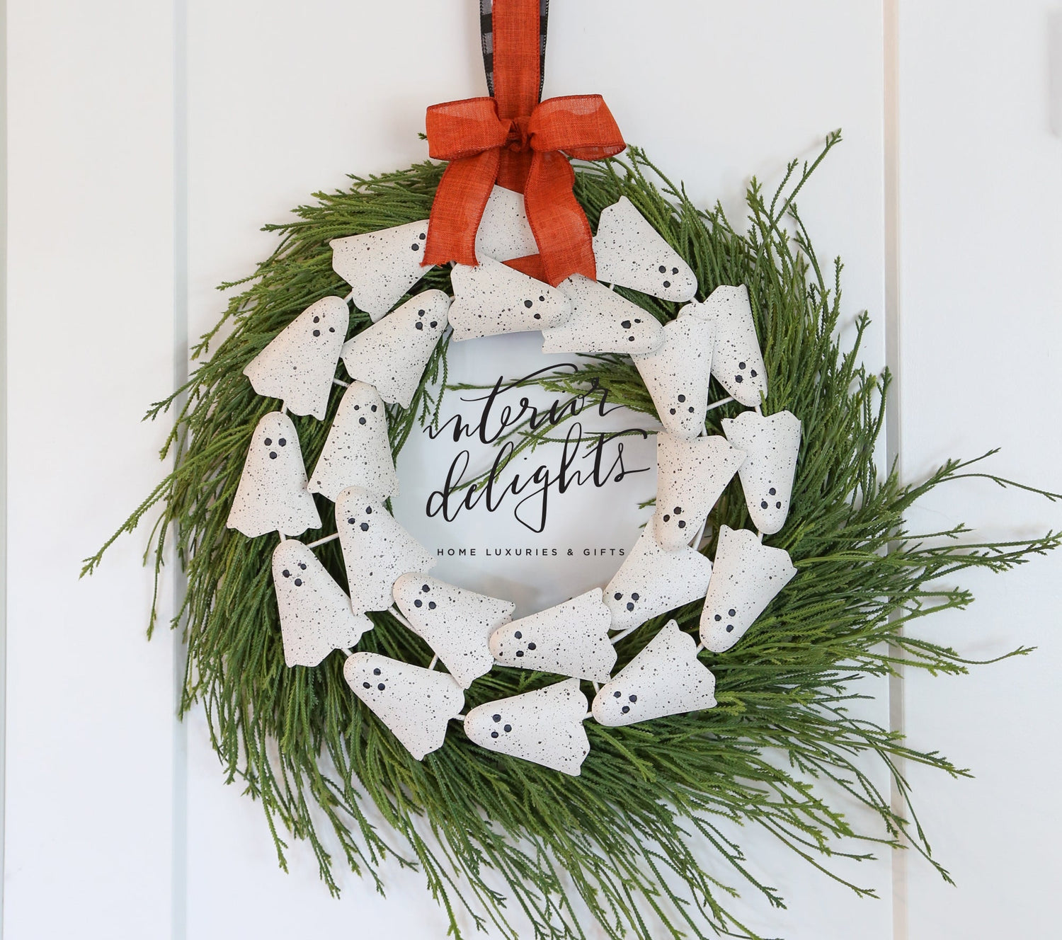 Whimsy Pine Wreath- Halloween Style!