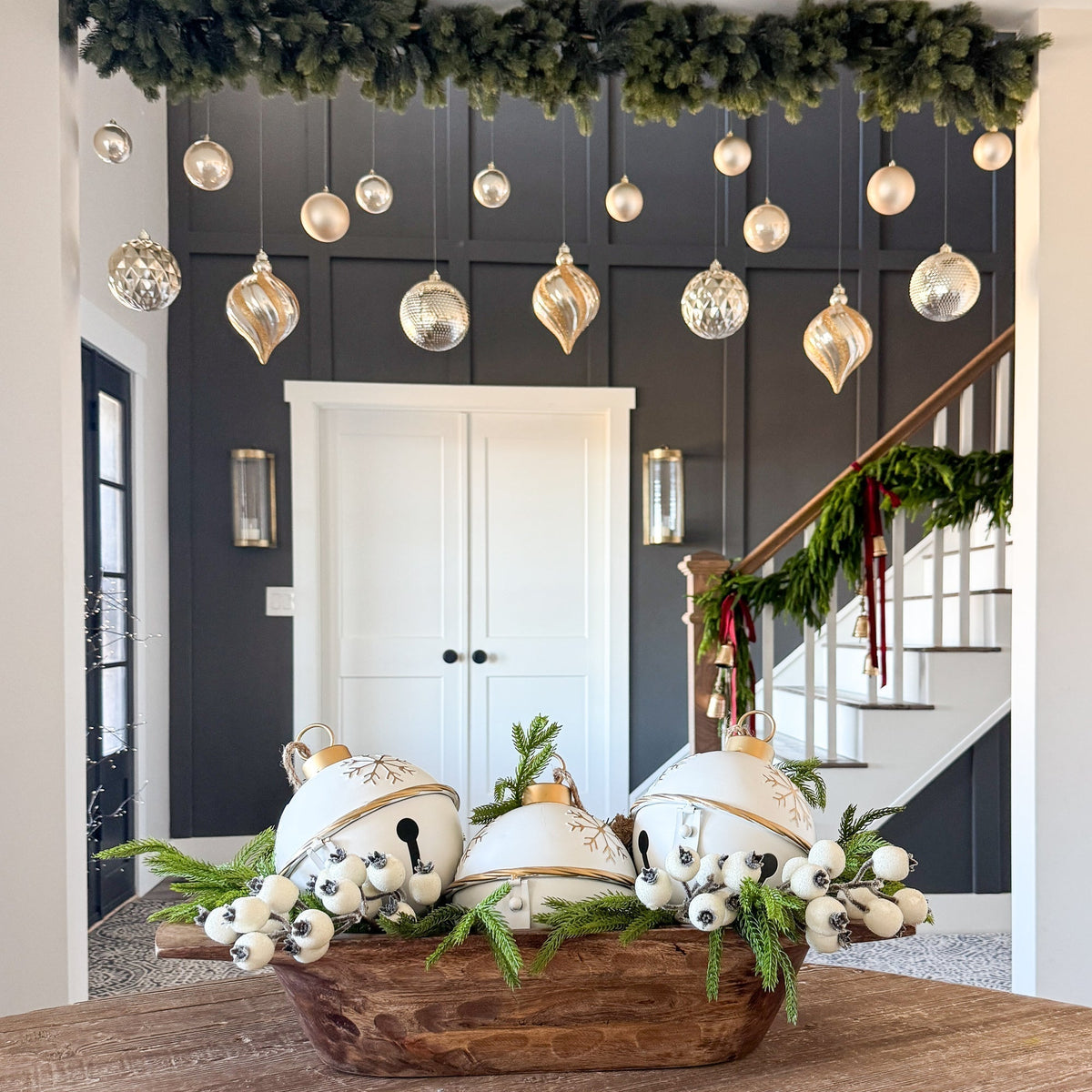 How to Decorate with Christmas Bells Without Making Your Holiday Decor Feel Cluttered