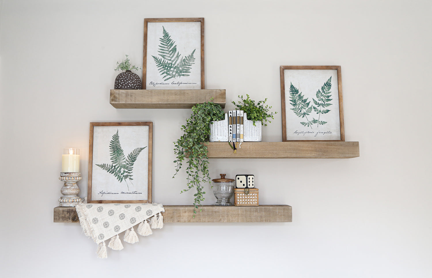 Styling Shelves in 3 Easy Steps!