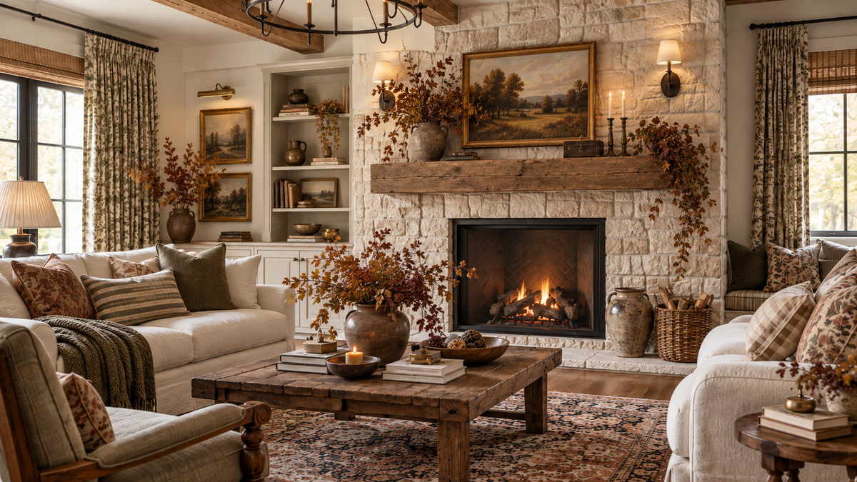How can I make a new build home feel old and full of character?
