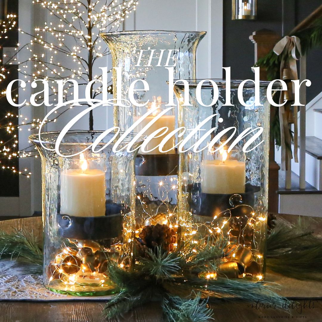 Christmas Candles & Holders