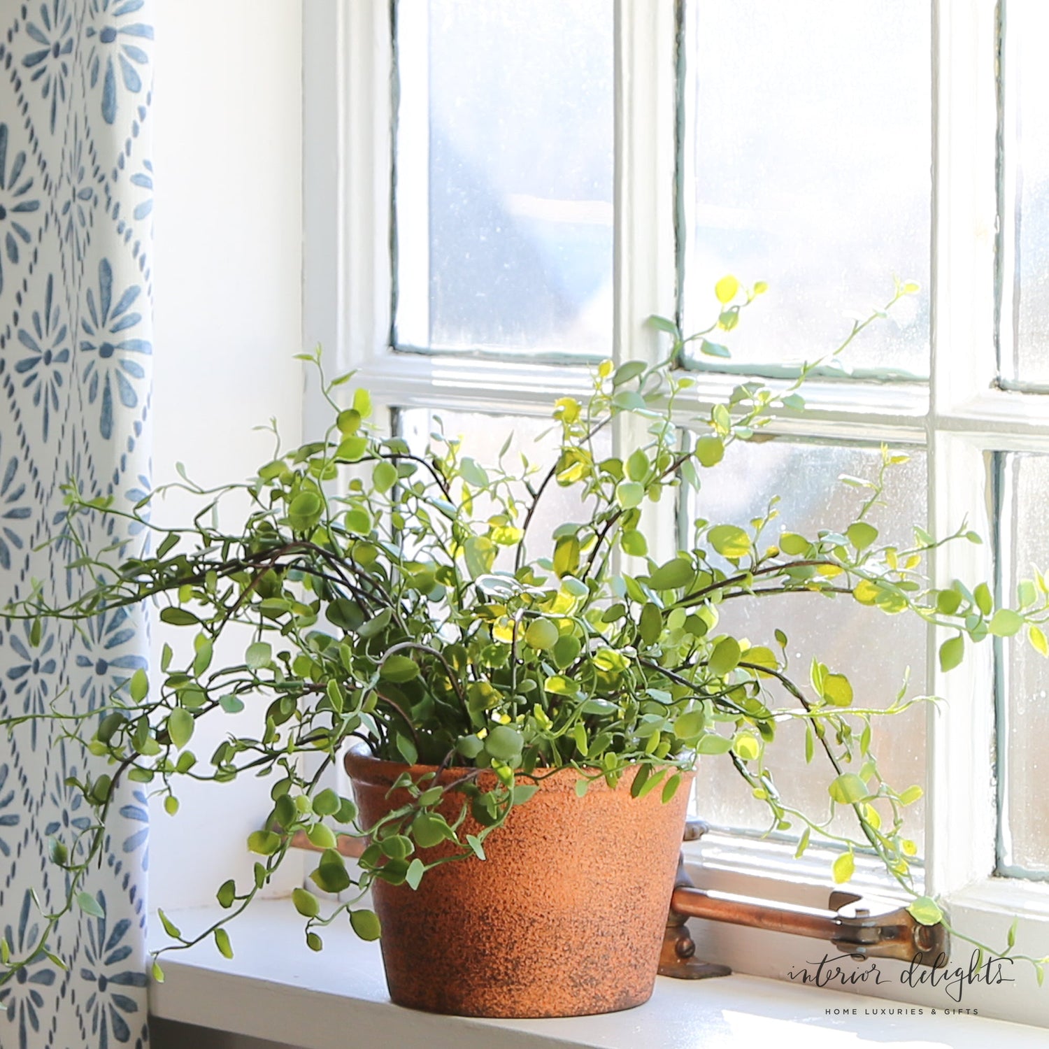 Potted Faux Greenery