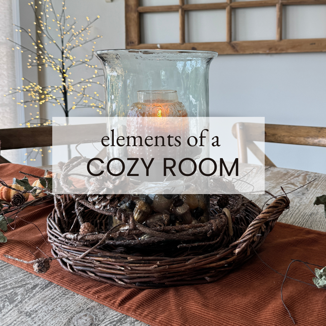 Elements of a cozy room