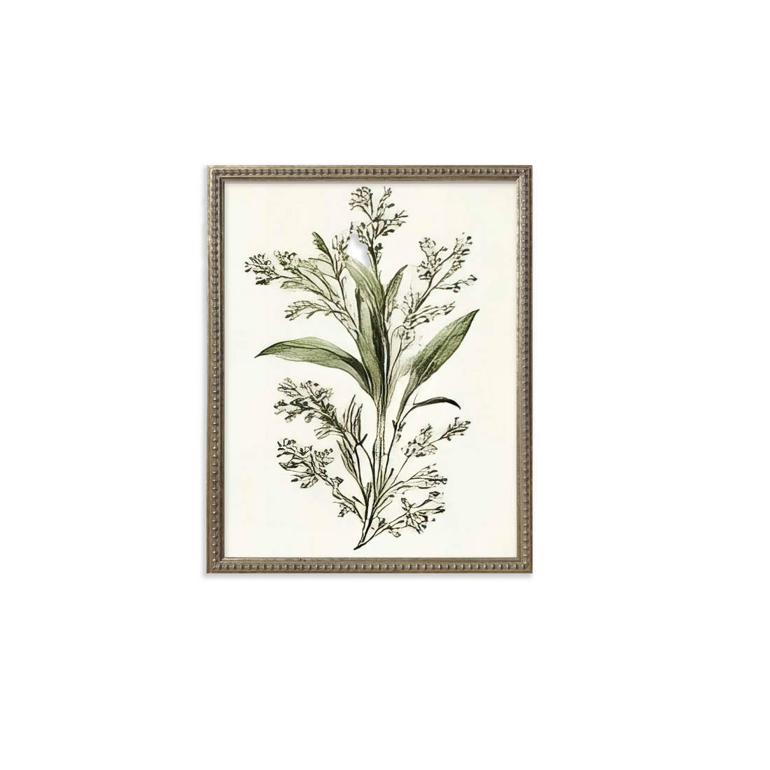 16x20 Green Botanicals set of 6