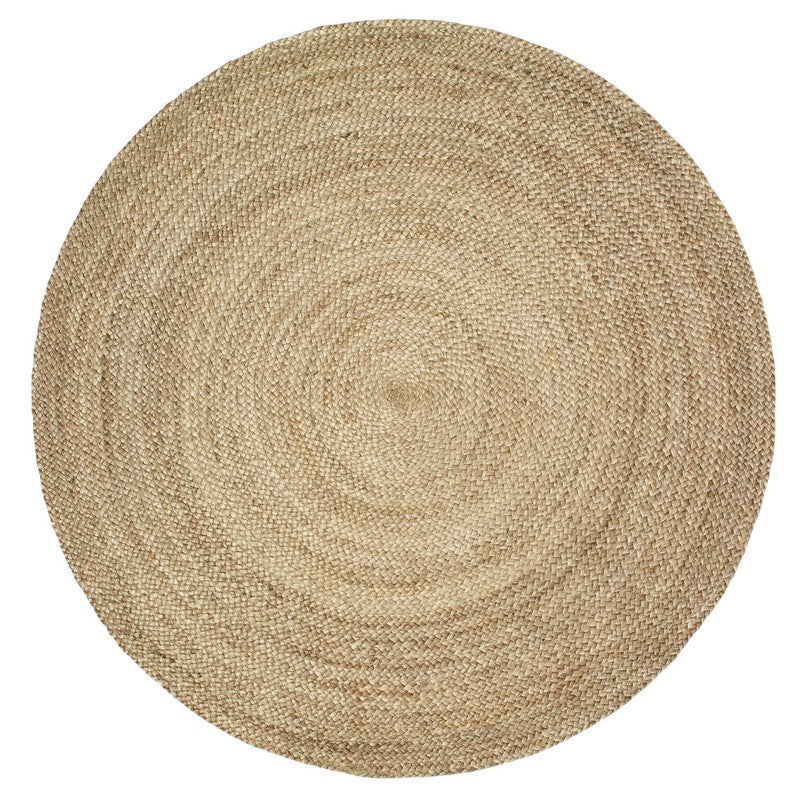 Natural Fiber Jute Rug ( Gray )