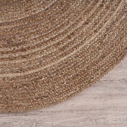 Natural Fiber Jute Rug ( Gray )