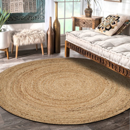 Natural Jute Round Rug