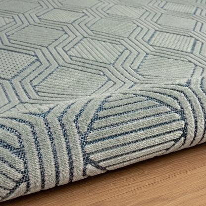 Jennifer Rug ( Navy / Silver )