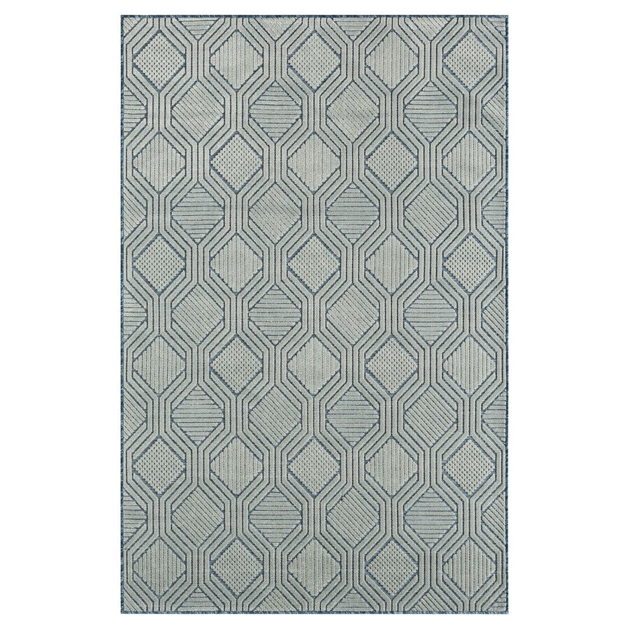 Jennifer Rug ( Navy / Silver )