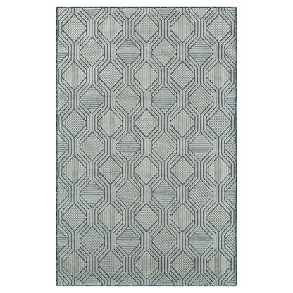 Jennifer Rug ( Navy / Silver )