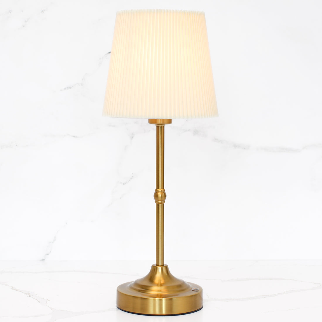Rechargeable Gold LED Tap Lamp
