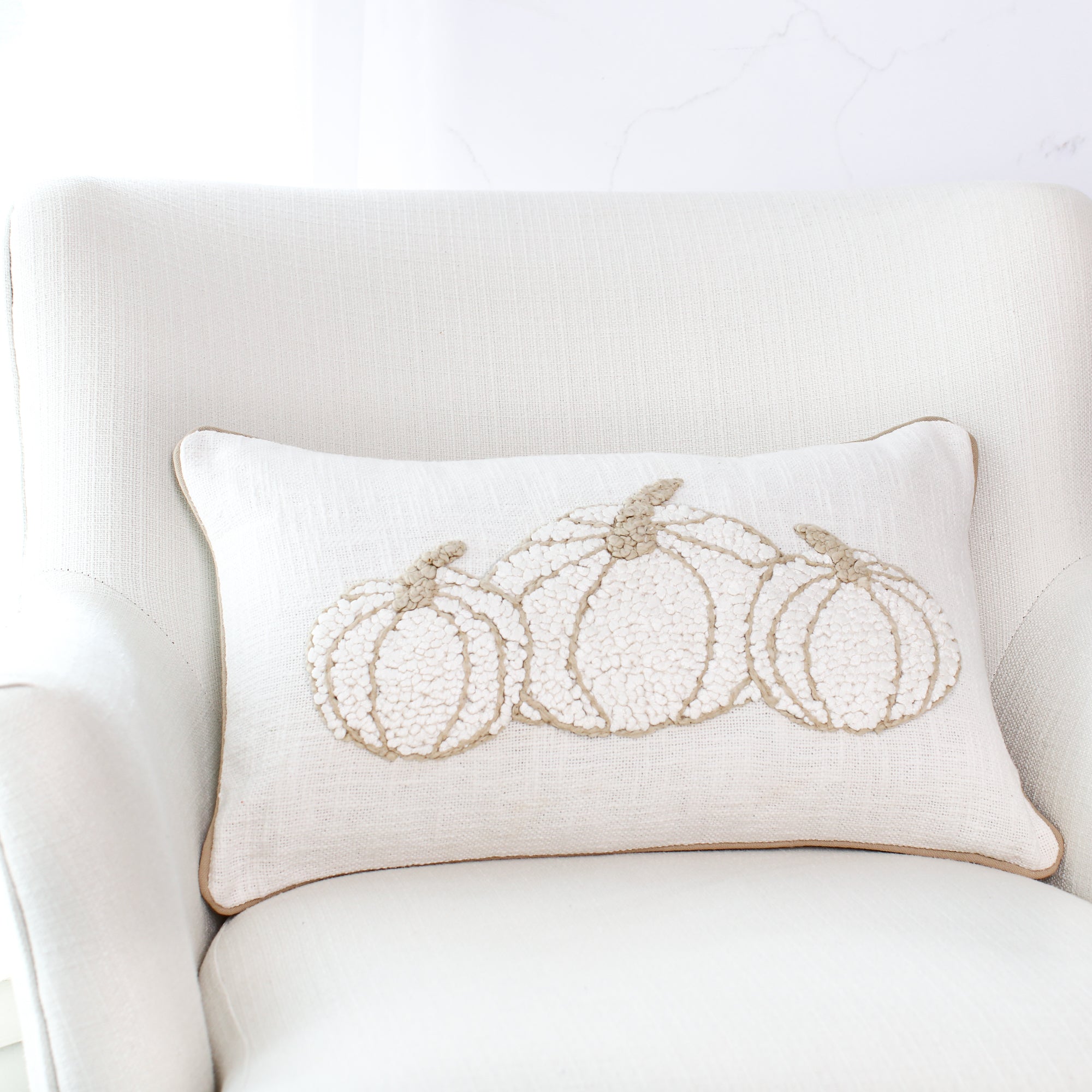 Triple Pumpkin Pillow