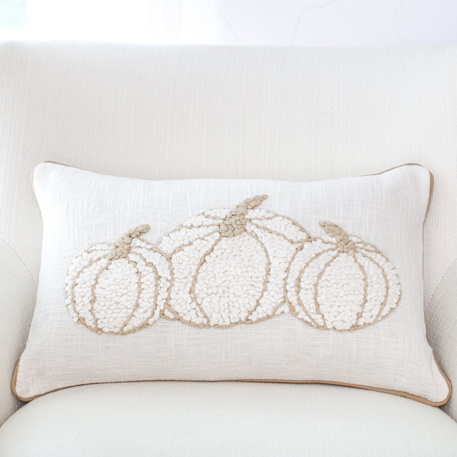 Triple Pumpkin Pillow
