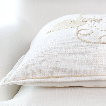 Pumpkin Pillow with Border Stitching- 20 x 20