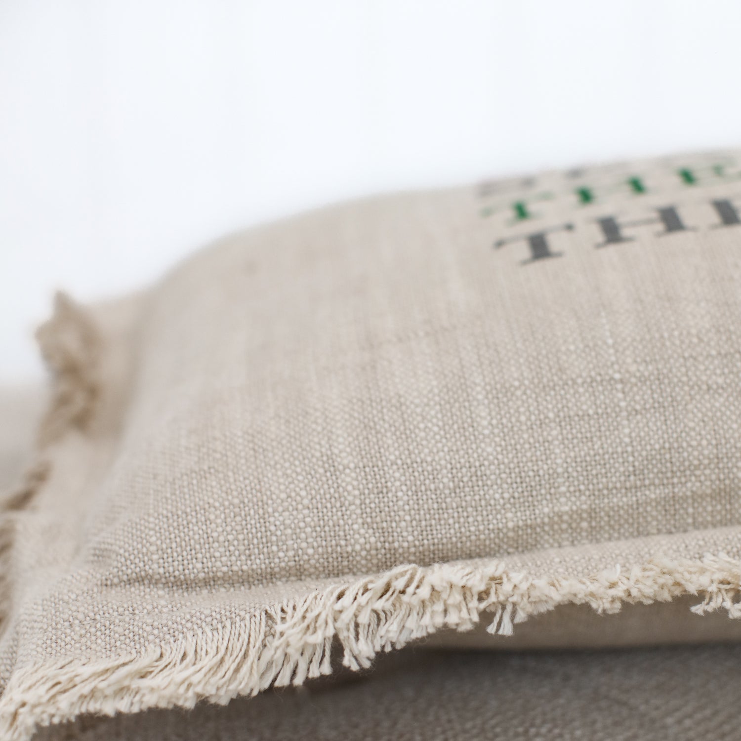 Thankful/Christmas Reversible Pillow