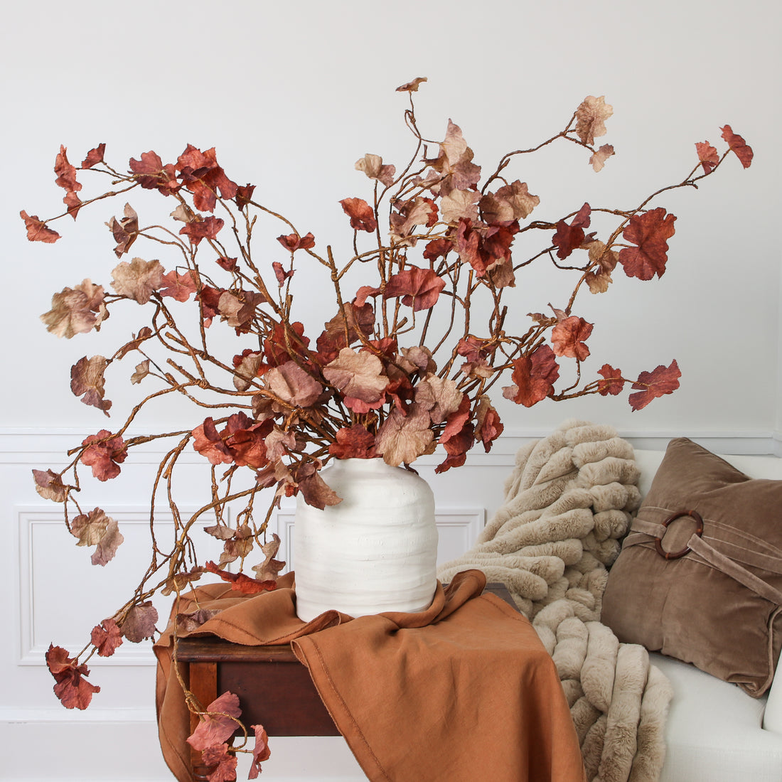 Autumn Leaf Branch- Choice of 2 Colors
