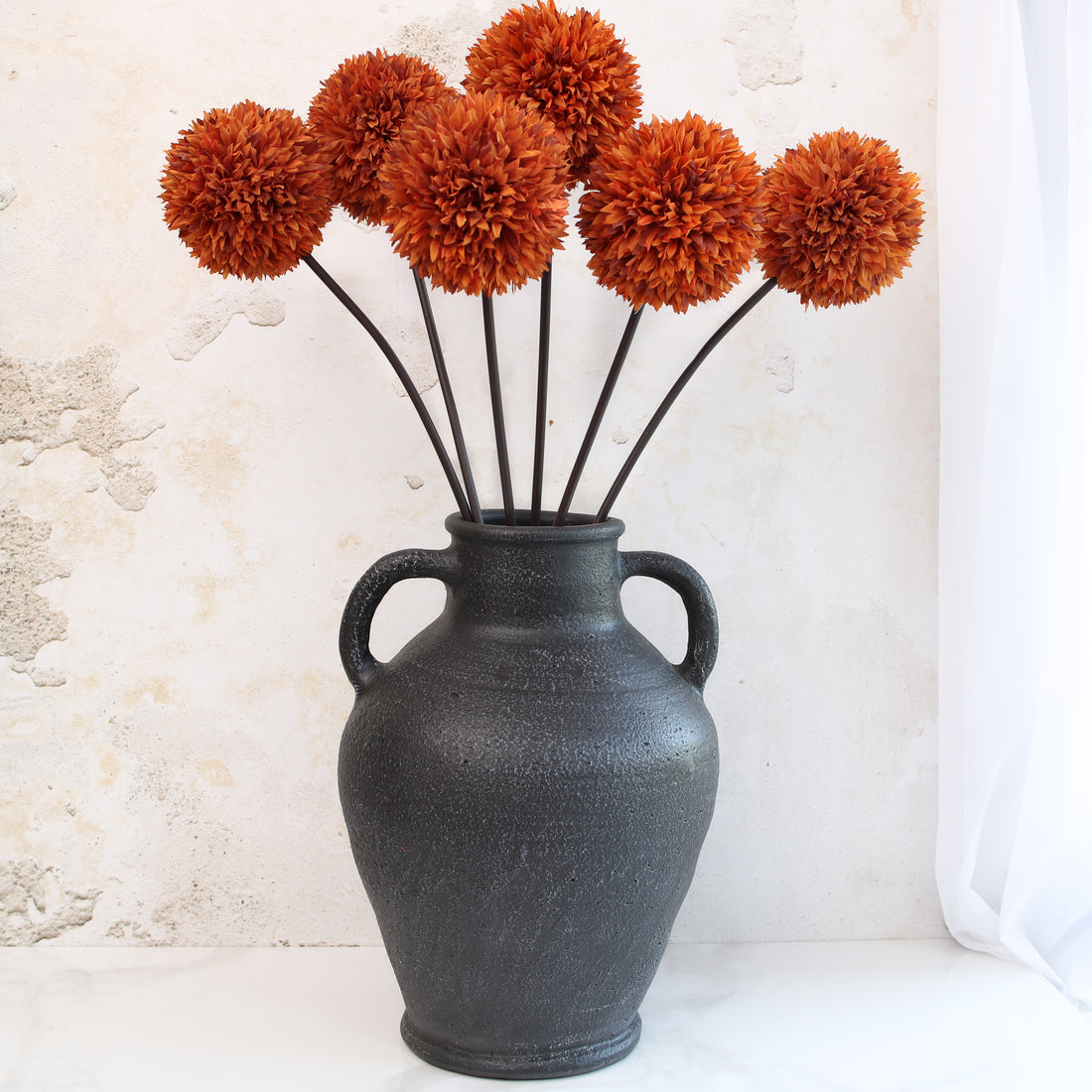 Orange Allium Stem