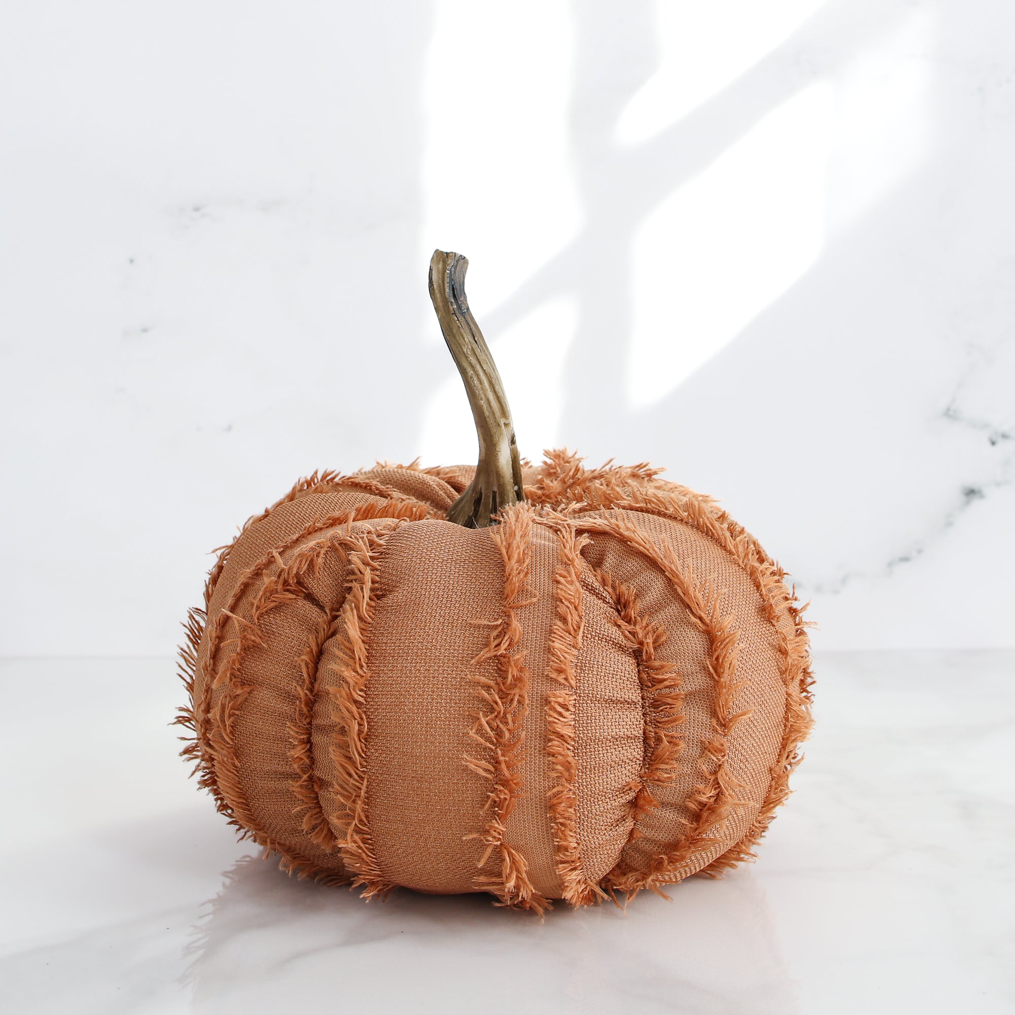 Fall Willow Basket, Greenery and Pumpkin Arrangement