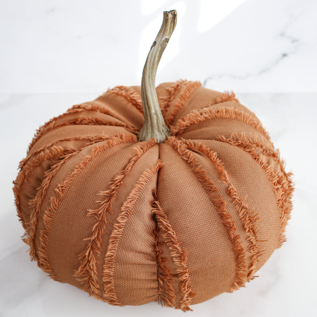 Medium Orange Fringe Pumpkin