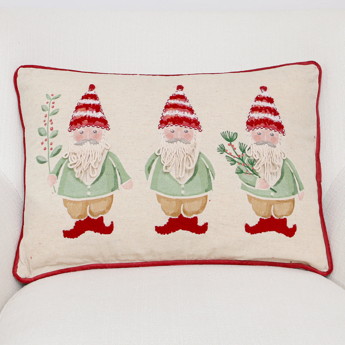 3 Gnome Lumbar Pillow