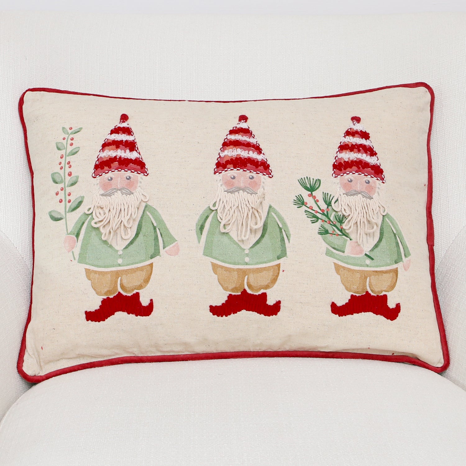 3 Gnome Lumbar Pillow