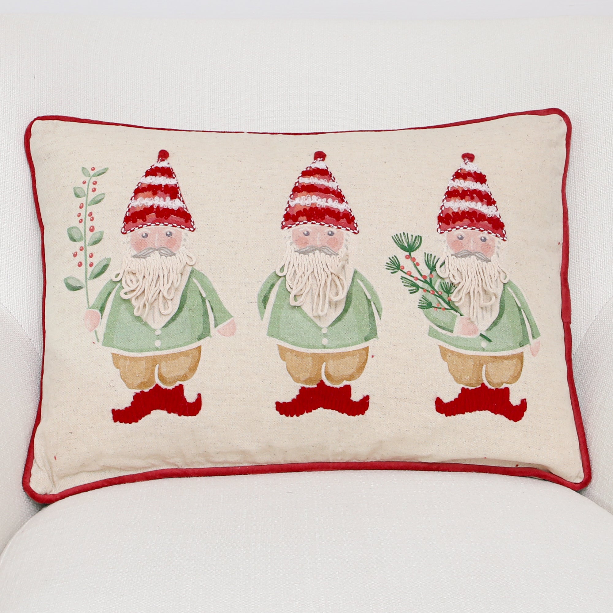 3 Gnome Lumbar Pillow