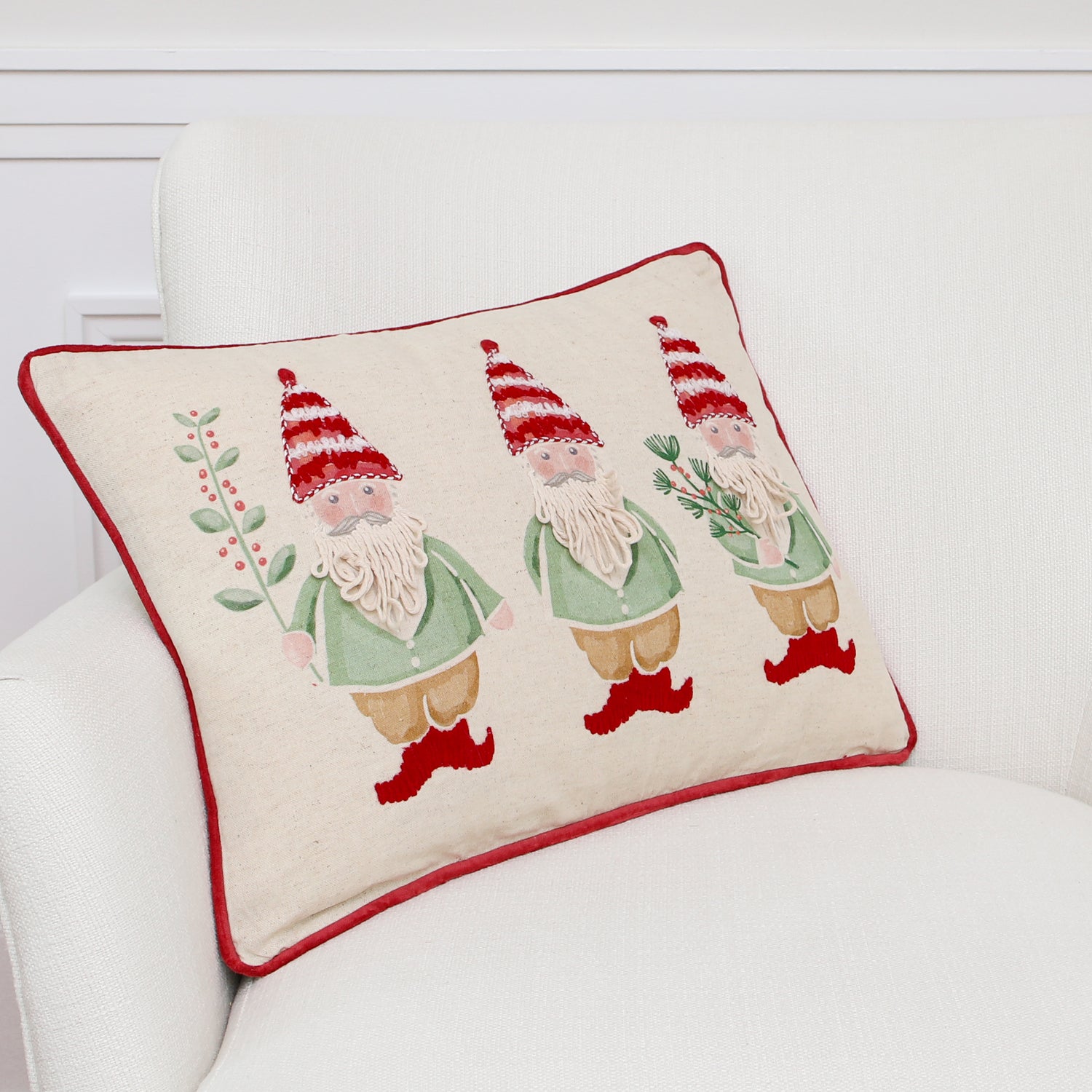 3 Gnome Lumbar Pillow