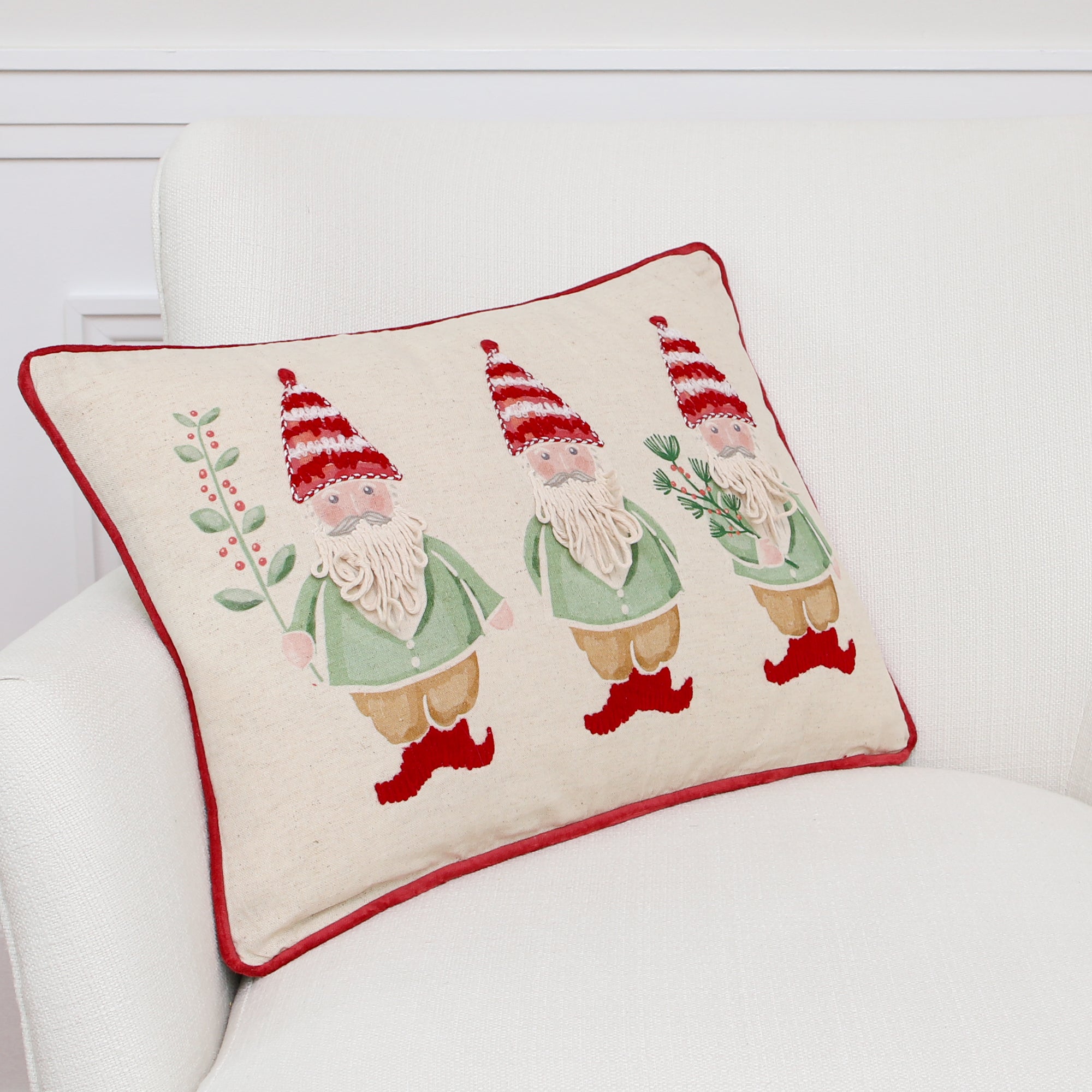 3 Gnome Lumbar Pillow