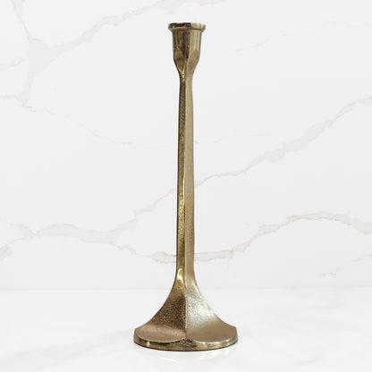 Large Antique Gold Candleholder