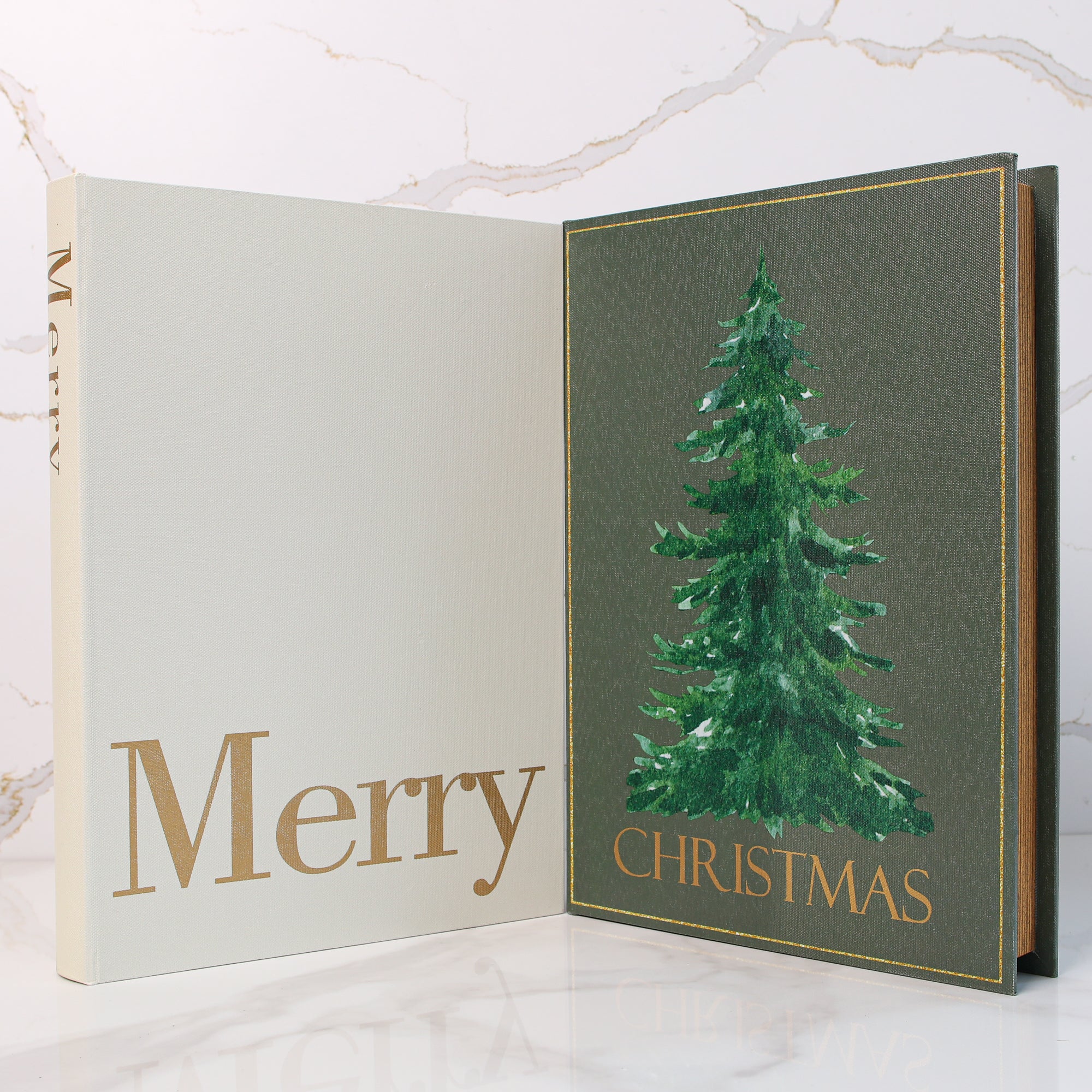 Merry Christmas Storage Boxes- Set of 2