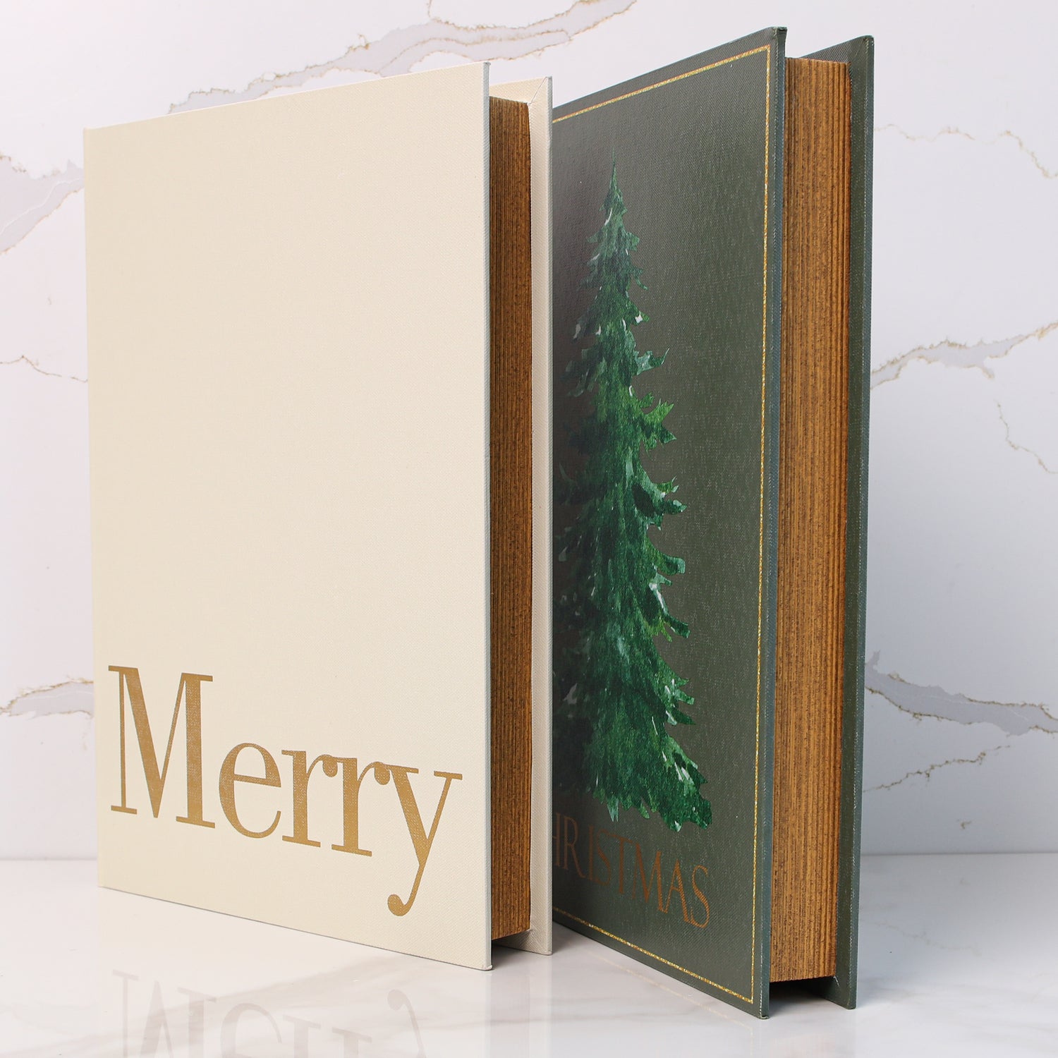 Merry Christmas Storage Boxes- Set of 2