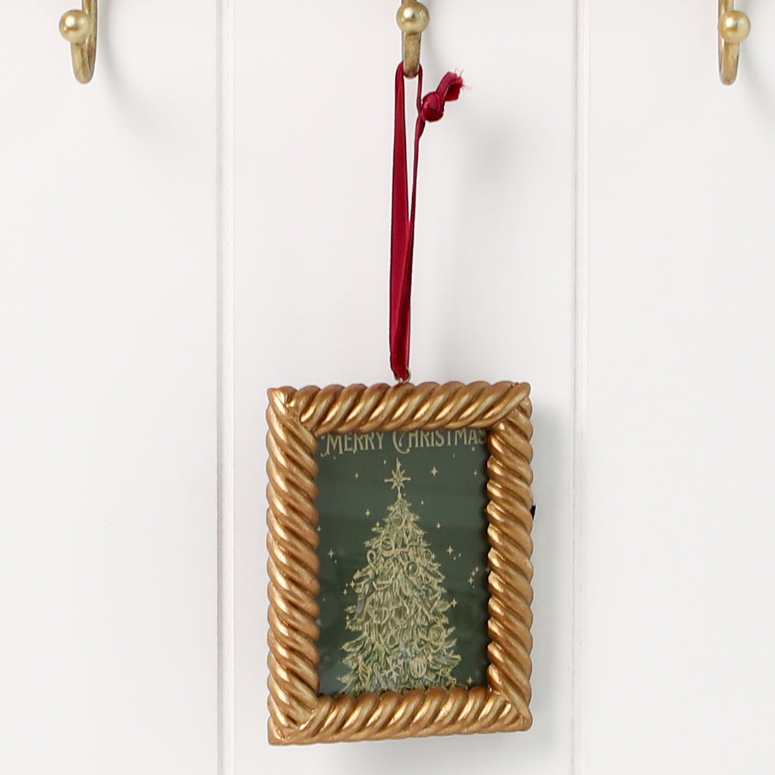 Square Gold Frame Ornament