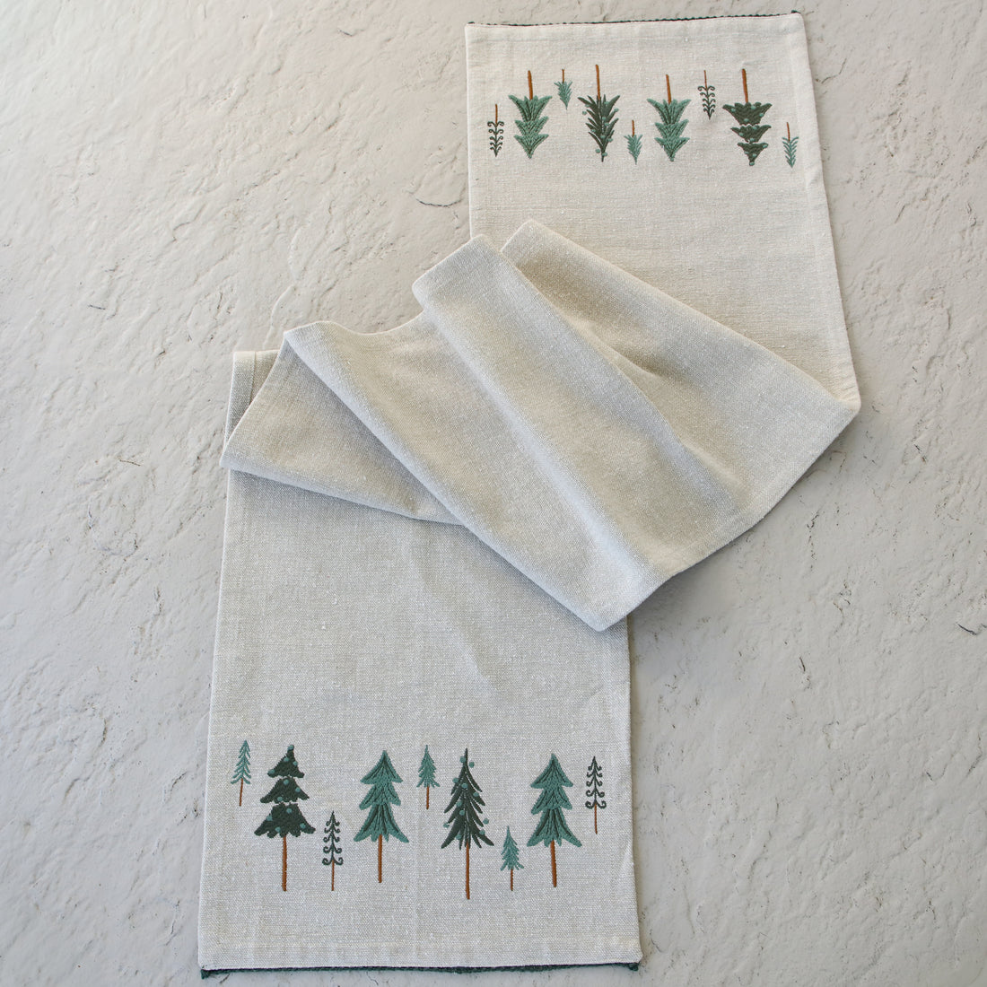 Holiday Tree Table Runner