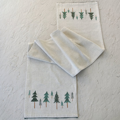 Holiday Tree Table Runner