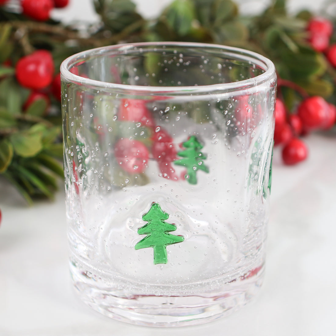 Christmas Tree Glass