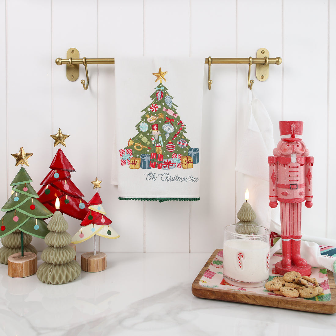 Candy Cane Glass