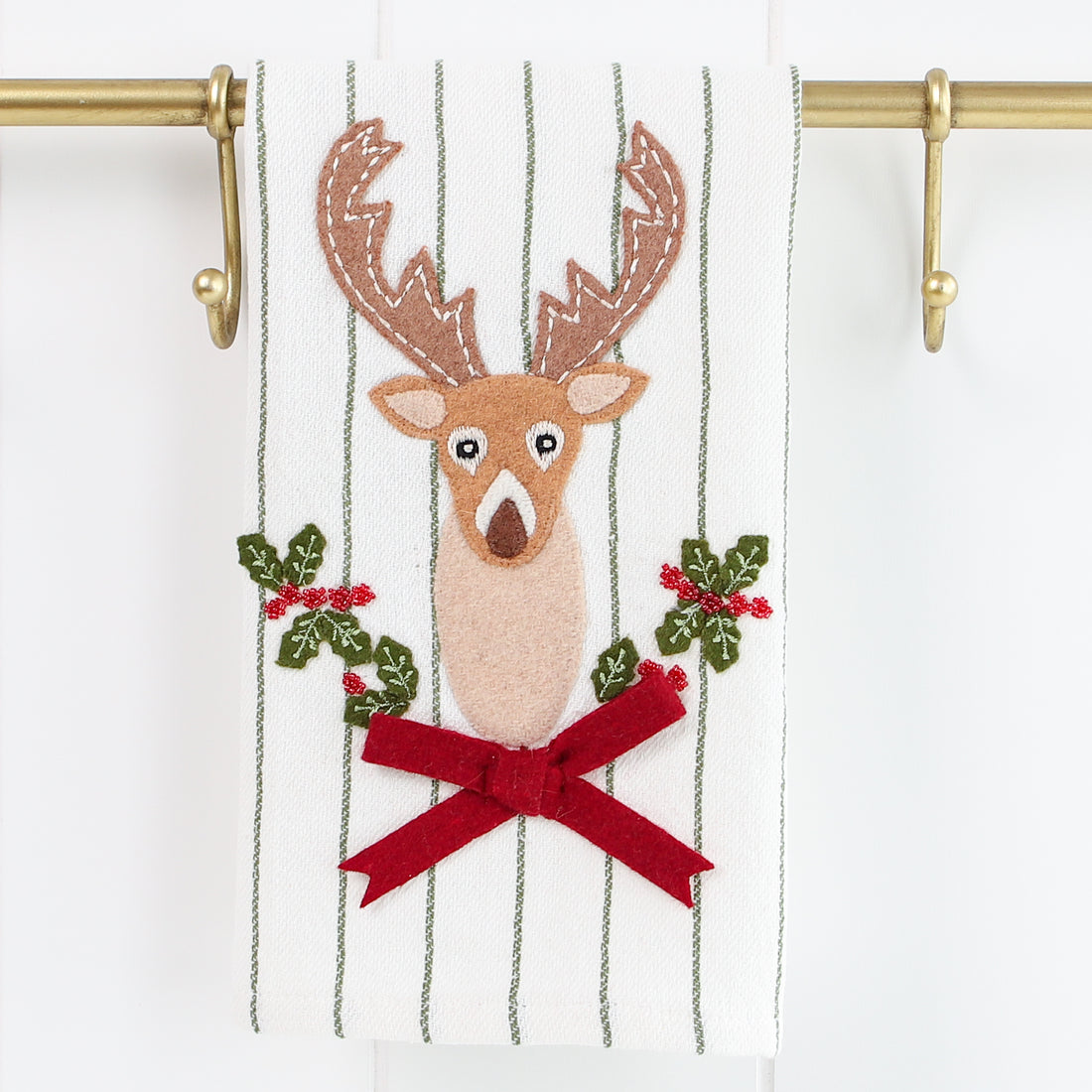Applique Christmas Towels- 3 Styles