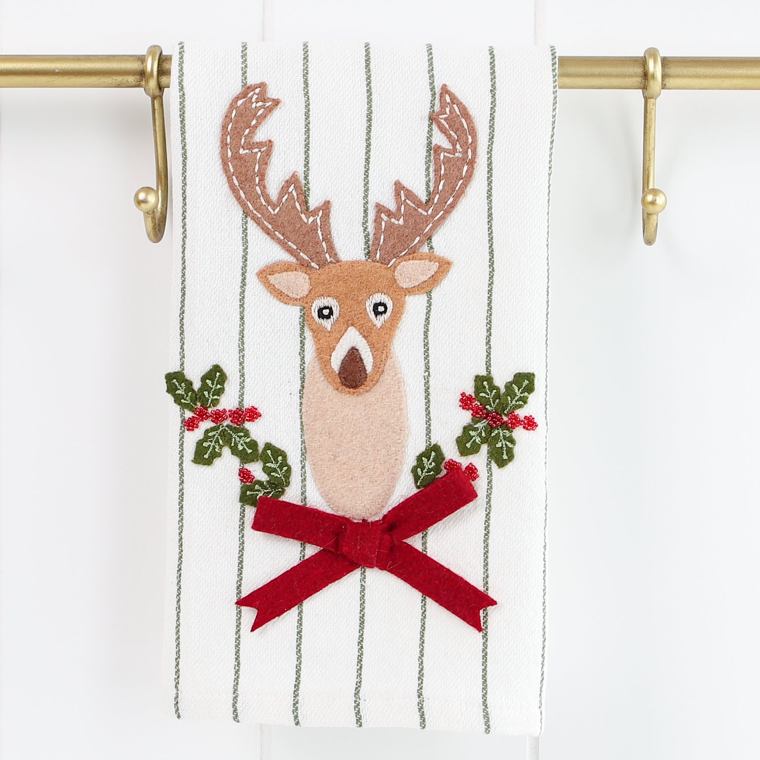 Applique Christmas Towels- 3 Styles