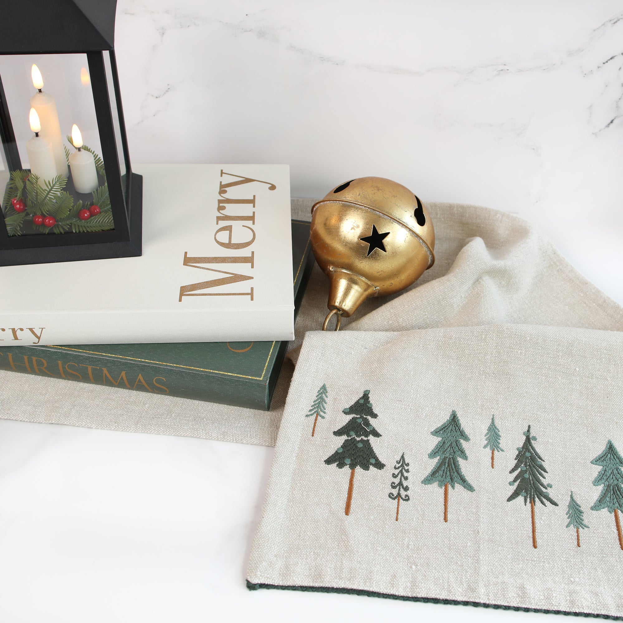 Holiday Tree Table Runner
