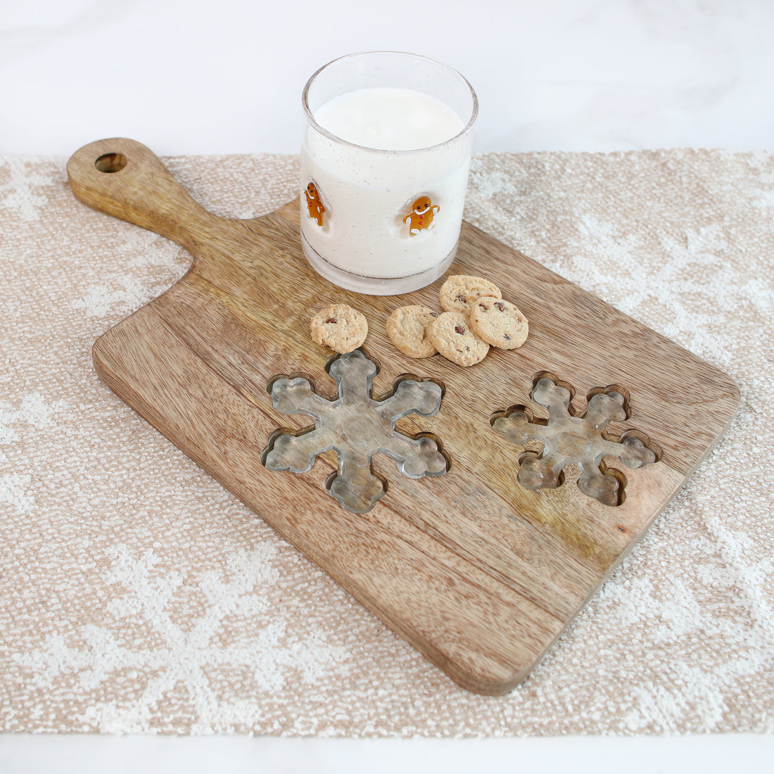 Gingerbread Man Glass