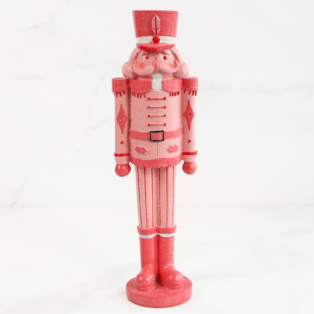 Pink And Red Nutcracker Figure