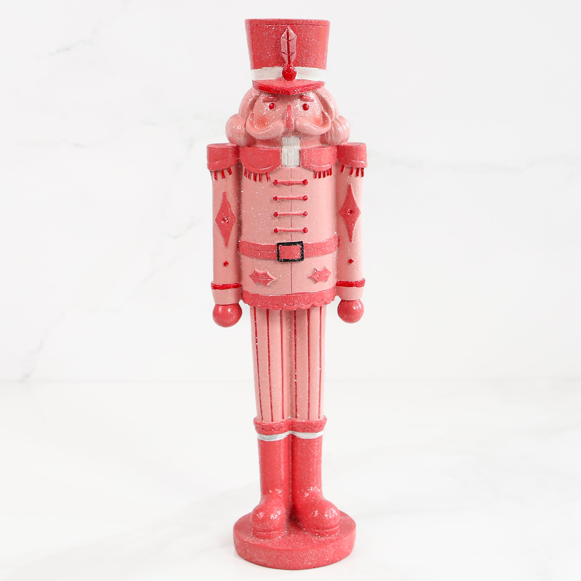 Pink And Red Nutcracker Figure